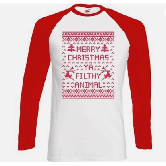 Christmas Baseball Tee - Picture 1 of 6